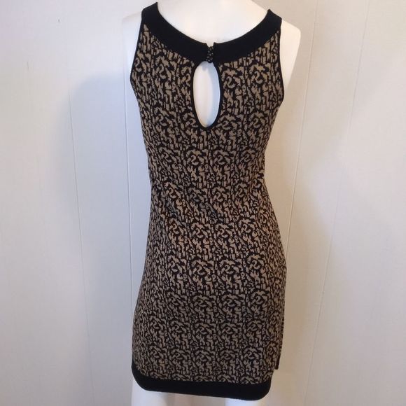 Guess Bodycon Animal Print Mini Dress. Medium - Picture 5 of 11